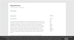 Desktop Screenshot of newton.net.pl