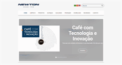 Desktop Screenshot of newton.com.br