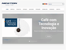 Tablet Screenshot of newton.com.br